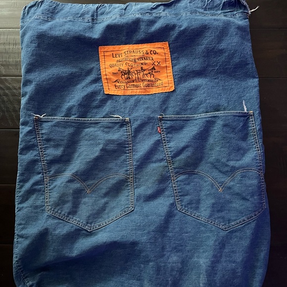 【希少】70’s Levi’s Denim laundry bag Levi's | Storage & Organization | Vintage Levis Denim Laundry Bag